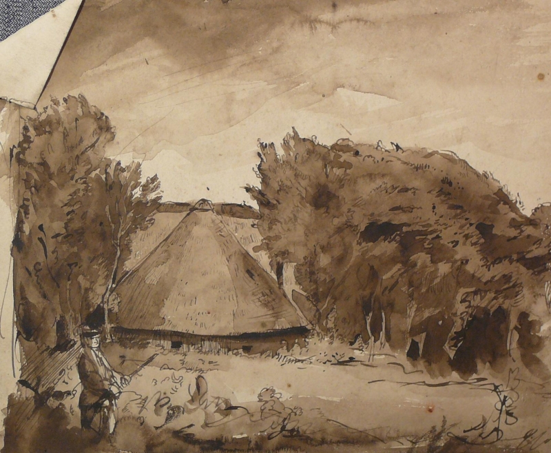 M 14 Rural scene, copy